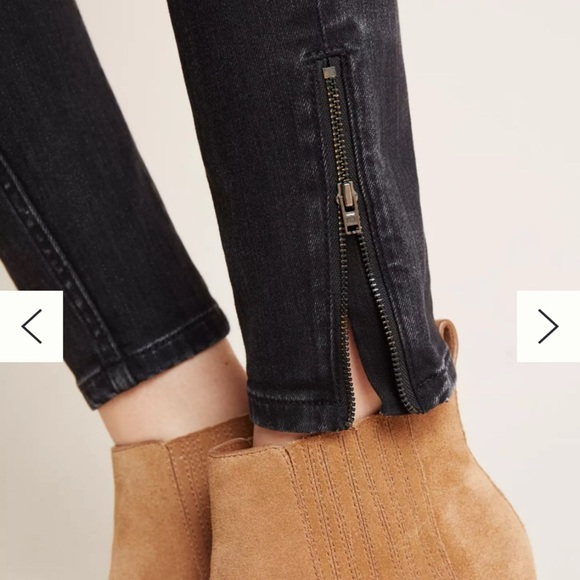 Pilcro and the Letterpress Black Moto High-Rise Denim Leggings - Picture 10 of 10